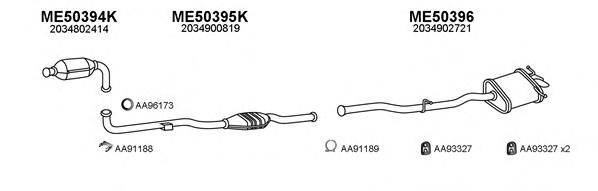 VENEPORTE 500260 Система випуску ОГ