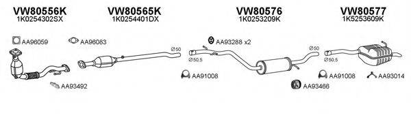 VENEPORTE 800301 Система випуску ОГ