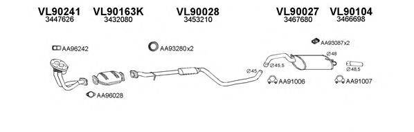 VENEPORTE 900088 Система випуску ОГ
