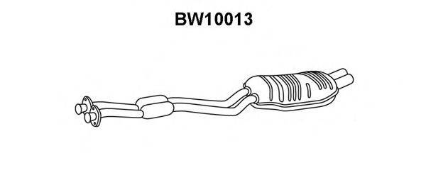 VENEPORTE BW10013 Глушник вихлопних газів кінцевий