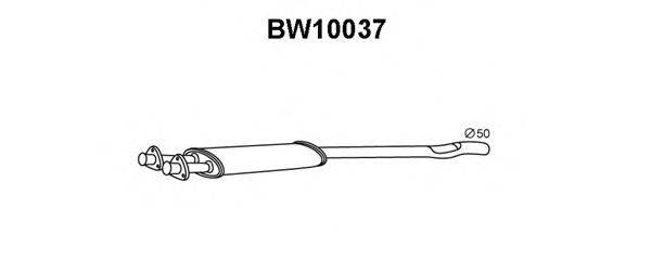 VENEPORTE BW10037 Передглушувач вихлопних газів