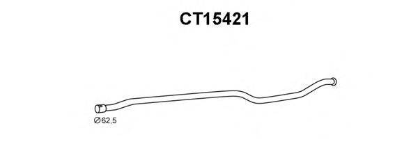 VENEPORTE CT15421 Ремонтна трубка, каталізатор