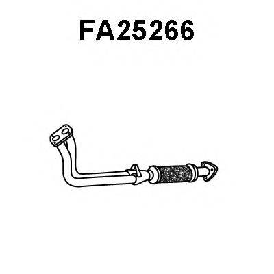 VENEPORTE FA25266 Труба вихлопного газу