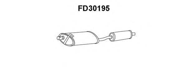 VENEPORTE FD30195 Передглушувач вихлопних газів