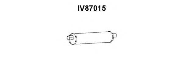 VENEPORTE IV87015 Глушник вихлопних газів кінцевий