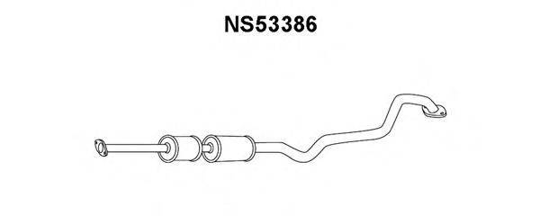 VENEPORTE NS53386 Передглушувач вихлопних газів