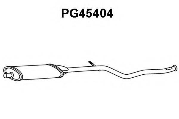 VENEPORTE PG45404 Передглушувач вихлопних газів