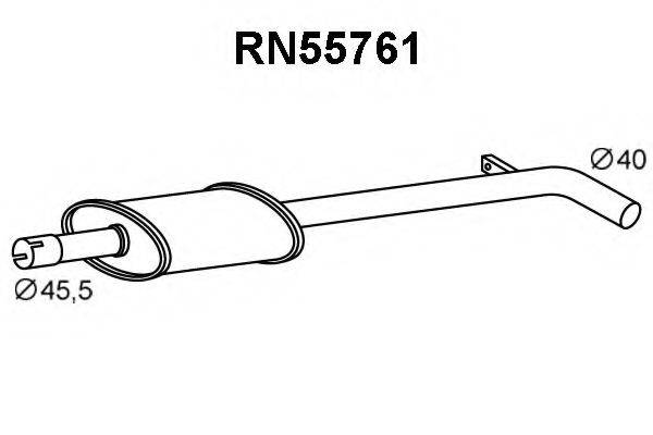 VENEPORTE RN55761 Передглушувач вихлопних газів