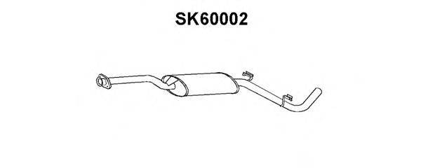 VENEPORTE SK60002 Передглушувач вихлопних газів