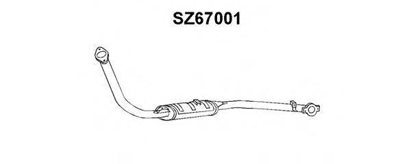 VENEPORTE SZ67001 Передглушувач вихлопних газів