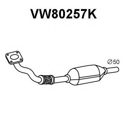 VENEPORTE VW80257K Каталізатор