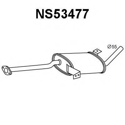 VENEPORTE NS53477 Передглушувач вихлопних газів