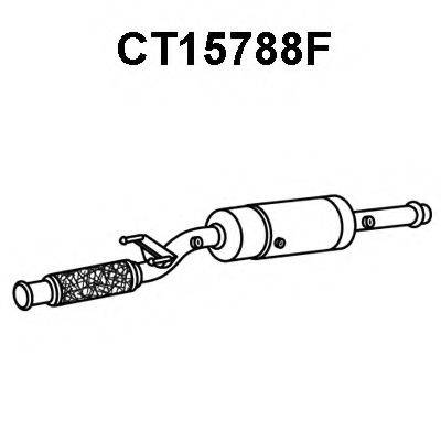 VENEPORTE CT15788F Саджовий/частковий фільтр, система вихлопу ОГ