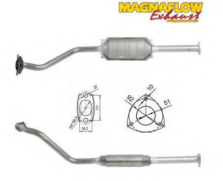 MAGNAFLOW 85883 Каталізатор