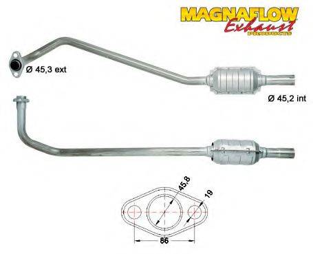 MAGNAFLOW 85871 Каталізатор