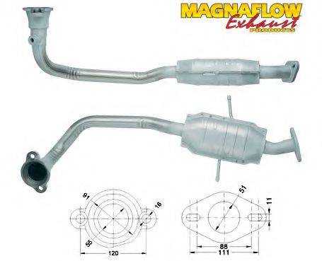 MAGNAFLOW 82536 Каталізатор