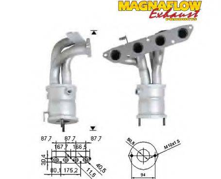 MAGNAFLOW 76706 Каталізатор