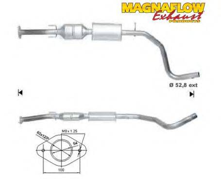 MAGNAFLOW 71806D Каталізатор