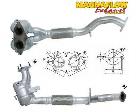 MAGNAFLOW 70007 Каталізатор