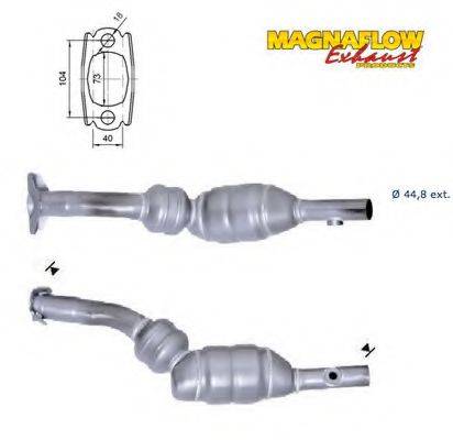 MAGNAFLOW 66302 Каталізатор