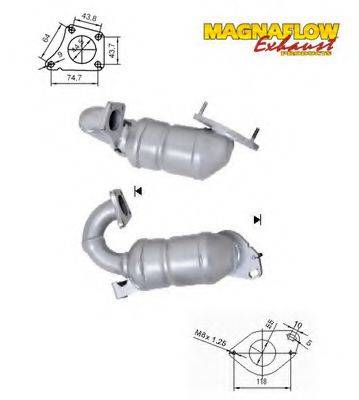 MAGNAFLOW 76353D Каталізатор