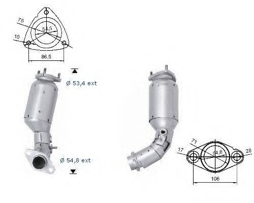 MAGNAFLOW 77610 Каталізатор