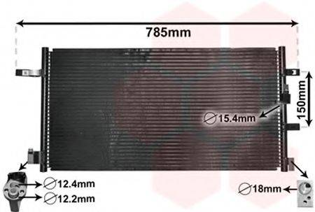 VAN WEZEL 03005360 Конденсатор, кондиціонер