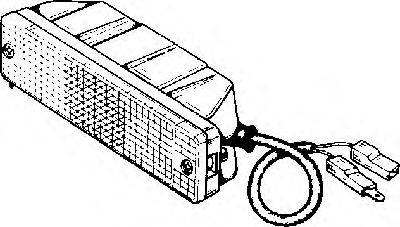 VAN WEZEL 0620901 Ліхтар покажчика повороту