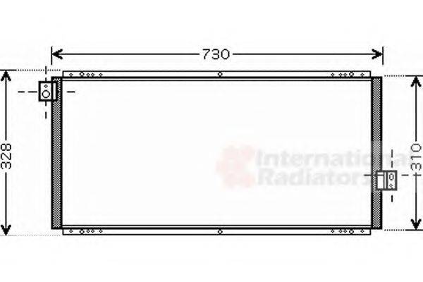 VAN WEZEL 51005062 Конденсатор, кондиціонер