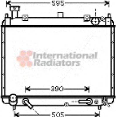 VAN WEZEL 53002340 Радіатор, охолодження двигуна