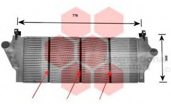 VAN WEZEL 43004295 Інтеркулер