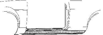 VAN WEZEL 185002 Накладка порога