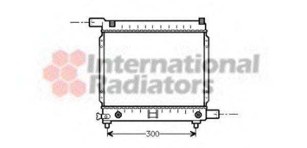 VAN WEZEL 30002064 Радіатор, охолодження двигуна