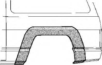 VAN WEZEL 3360145 Боковина