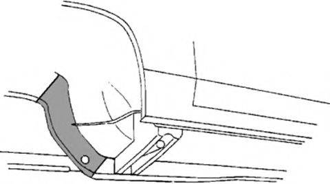 VAN WEZEL 3757327 Лонжерон