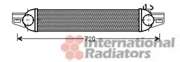 VAN WEZEL 17004388 Інтеркулер