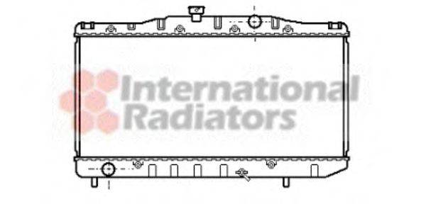 VAN WEZEL 53002061 Радіатор, охолодження двигуна