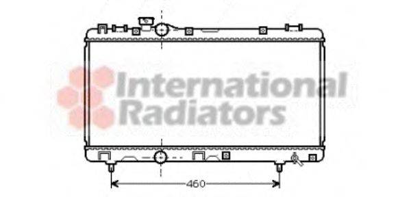 VAN WEZEL 53002230 Радіатор, охолодження двигуна