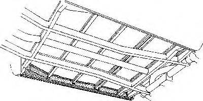 VAN WEZEL 585121 Днище кузова