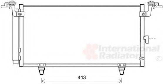 VAN WEZEL 51005084 Конденсатор, кондиціонер