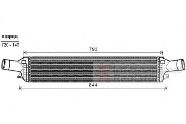 VAN WEZEL 03004319 Інтеркулер