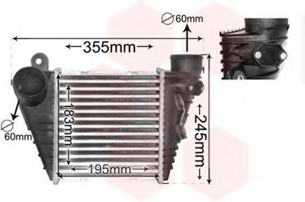 VAN WEZEL 03004172 Інтеркулер