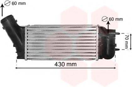 VAN WEZEL 40004335 Інтеркулер