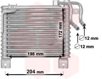 VAN WEZEL 82003329 масляний радіатор, моторне масло