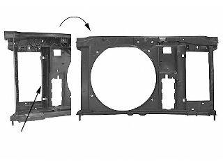 VAN WEZEL 4040677 Облицювання передка