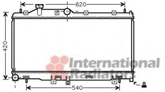 VAN WEZEL 51002065 Радіатор, охолодження двигуна