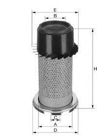 UNIFLUX FILTERS XA1431K Повітряний фільтр