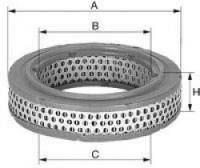 UNIFLUX FILTERS XA316 Повітряний фільтр