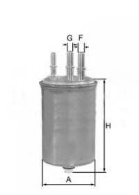 UNIFLUX FILTERS XN1001 Паливний фільтр