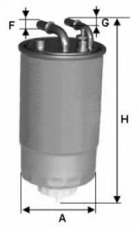 UNIFLUX FILTERS XN502 Паливний фільтр